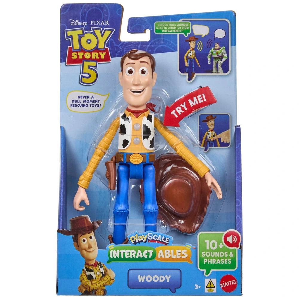 Mattel Toy Story Play Scale Interact - Woody