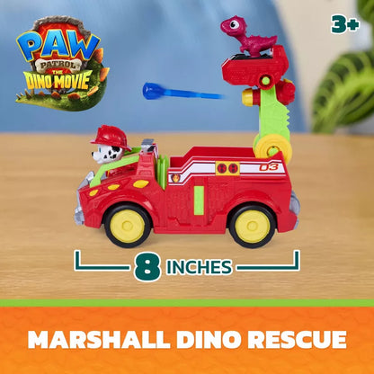 Paw Patrol The Dino Movie Vehicle Marshall Fire Truck