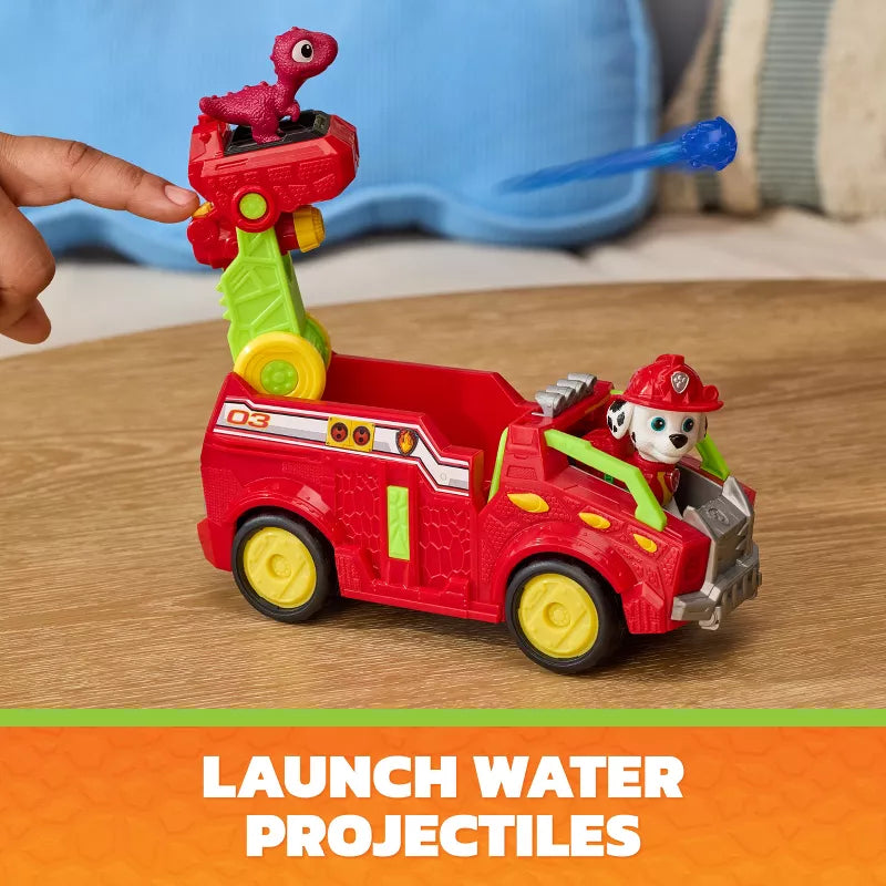 Paw Patrol The Dino Movie Vehicle Marshall Fire Truck