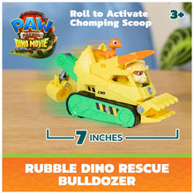 Paw Patrol The Dino Movie Vehicle Rubble Bulldozer