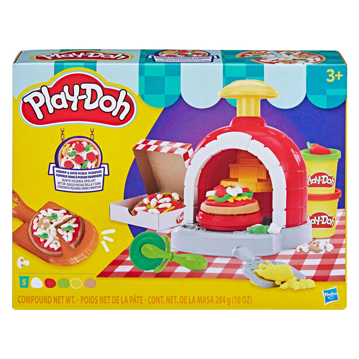 Play-Doh - Stamping and Turning Pizza