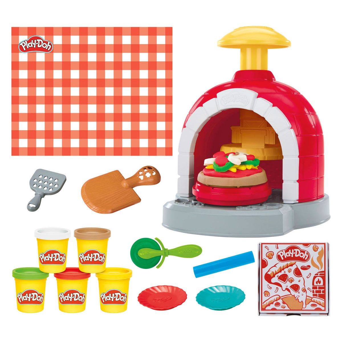 Play-Doh - Stamping and Turning Pizza