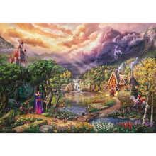 Thomas Kinkade Disney 1000 Puzzle Snow White and the Queen