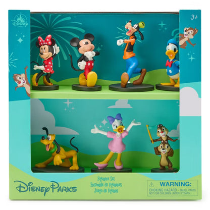 Disney Deluxe Figurine Set Mickey & Minnie Mouse Disney Park
