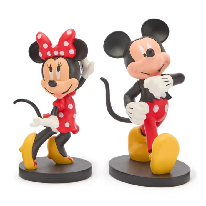 Disney Deluxe Figurine Set Mickey & Minnie Mouse Disney Park