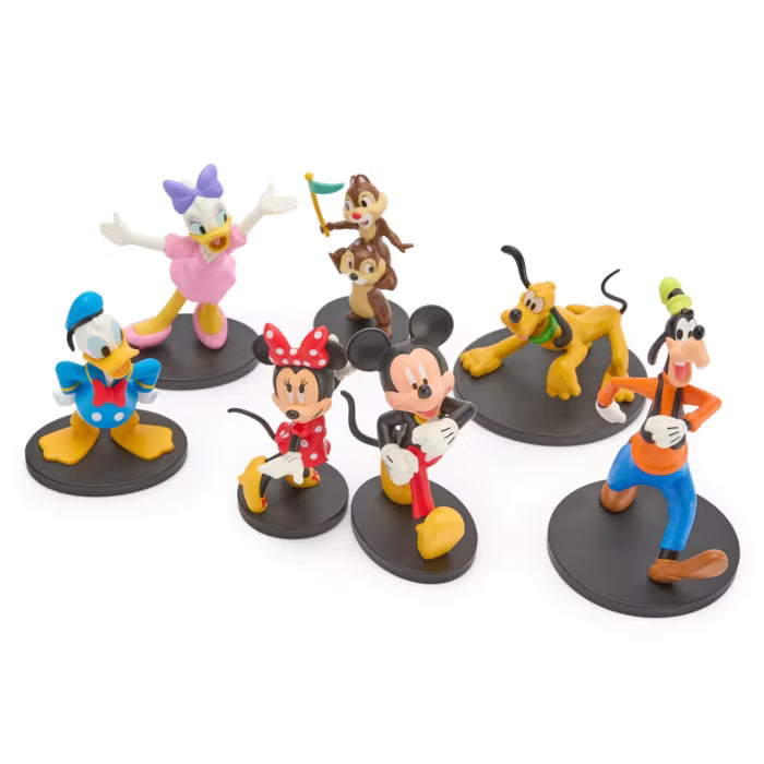 Disney Deluxe Figurine Set Mickey & Minnie Mouse Disney Park