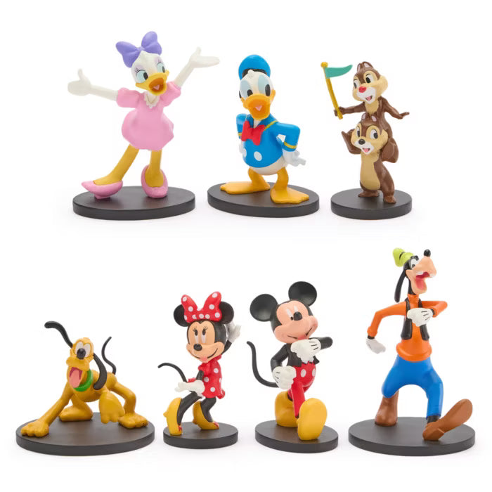 Disney Deluxe Figurine Set Mickey & Minnie Mouse Disney Park
