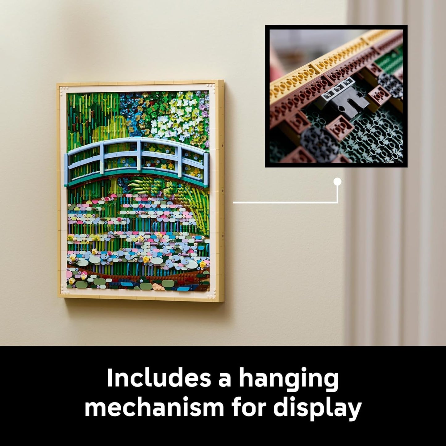 LEGO Art 31220 Claude Monet – Bridge over a Pond of Water Lilies