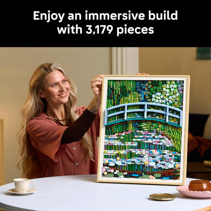 LEGO Art 31220 Claude Monet – Bridge over a Pond of Water Lilies