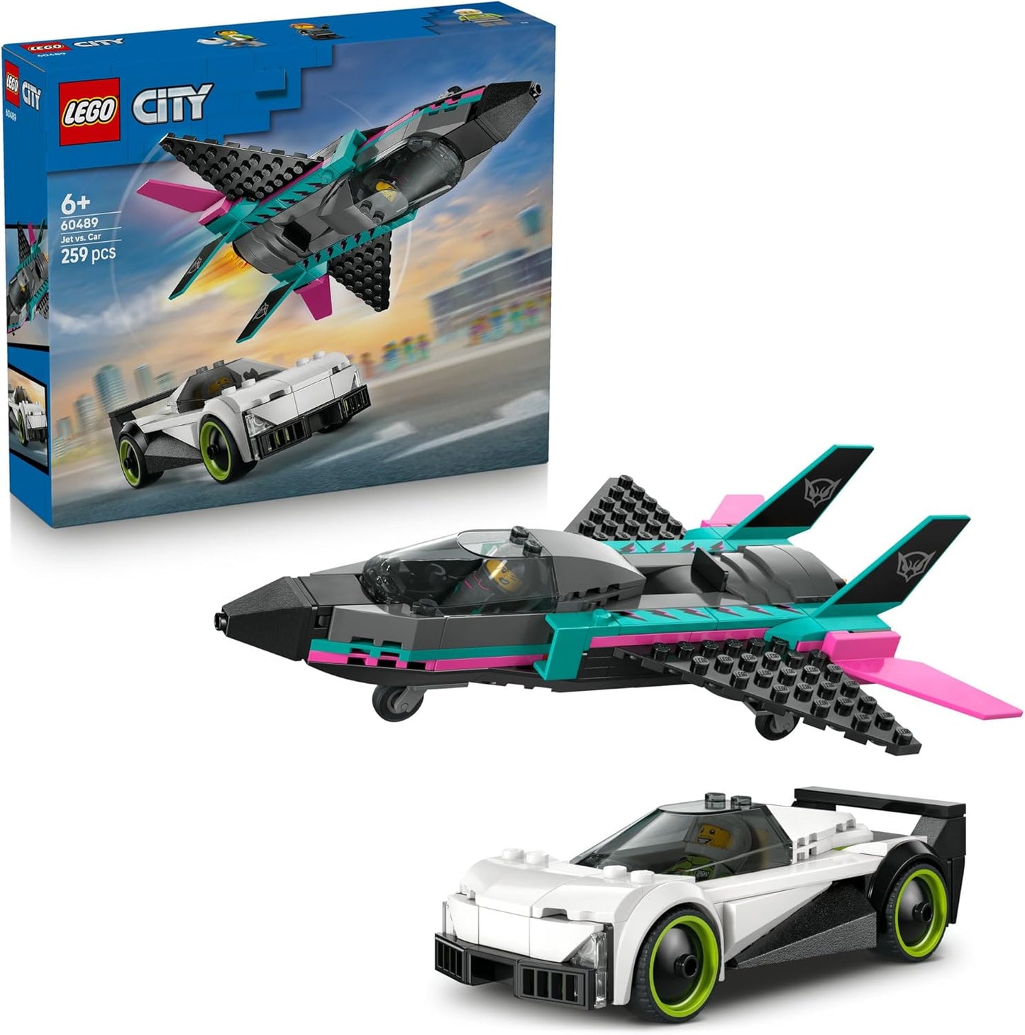 LEGO City 60489 Jet Vs. Car