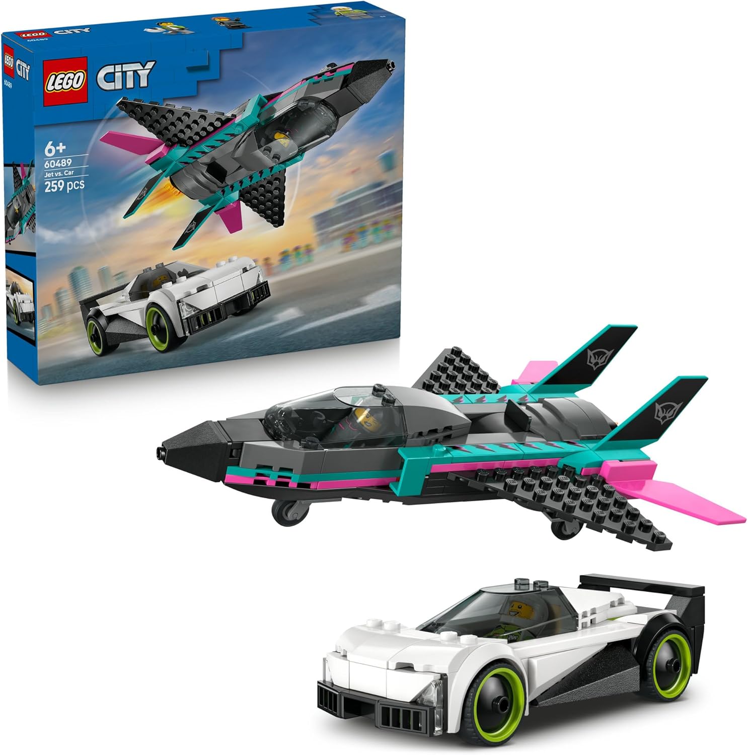 LEGO City 60489 Jet Vs. Car