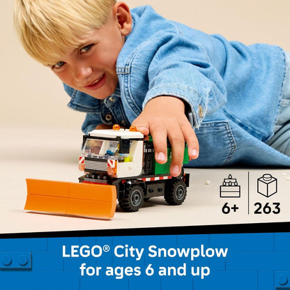 LEGO City 60490 Snowplough