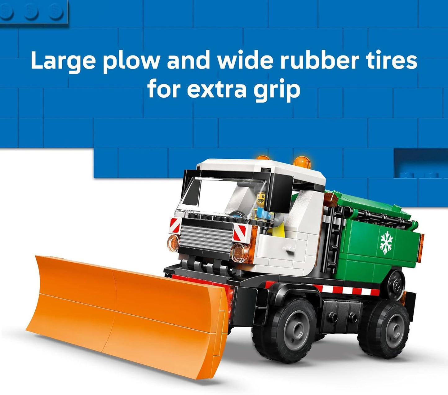 LEGO City 60490 Snowplough