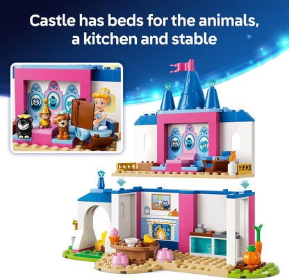 LEGO Disney 43283 Cinderella Animal Friends Castle