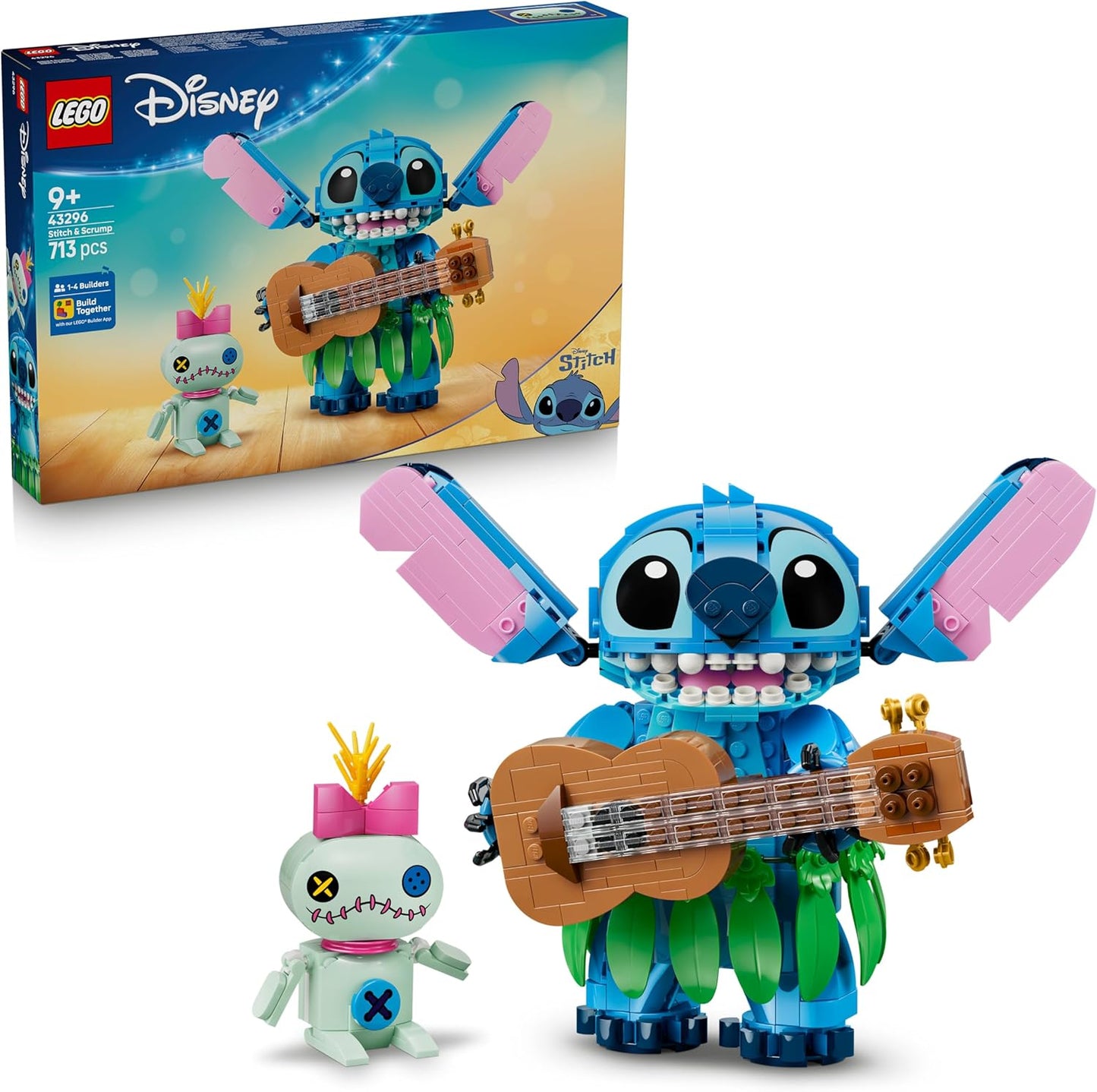 LEGO Disney 43296 Stitch & Scrump