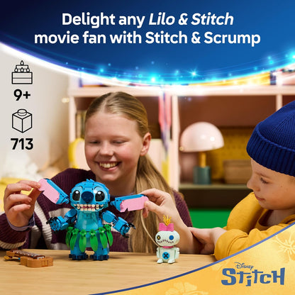 LEGO Disney 43296 Stitch & Scrump