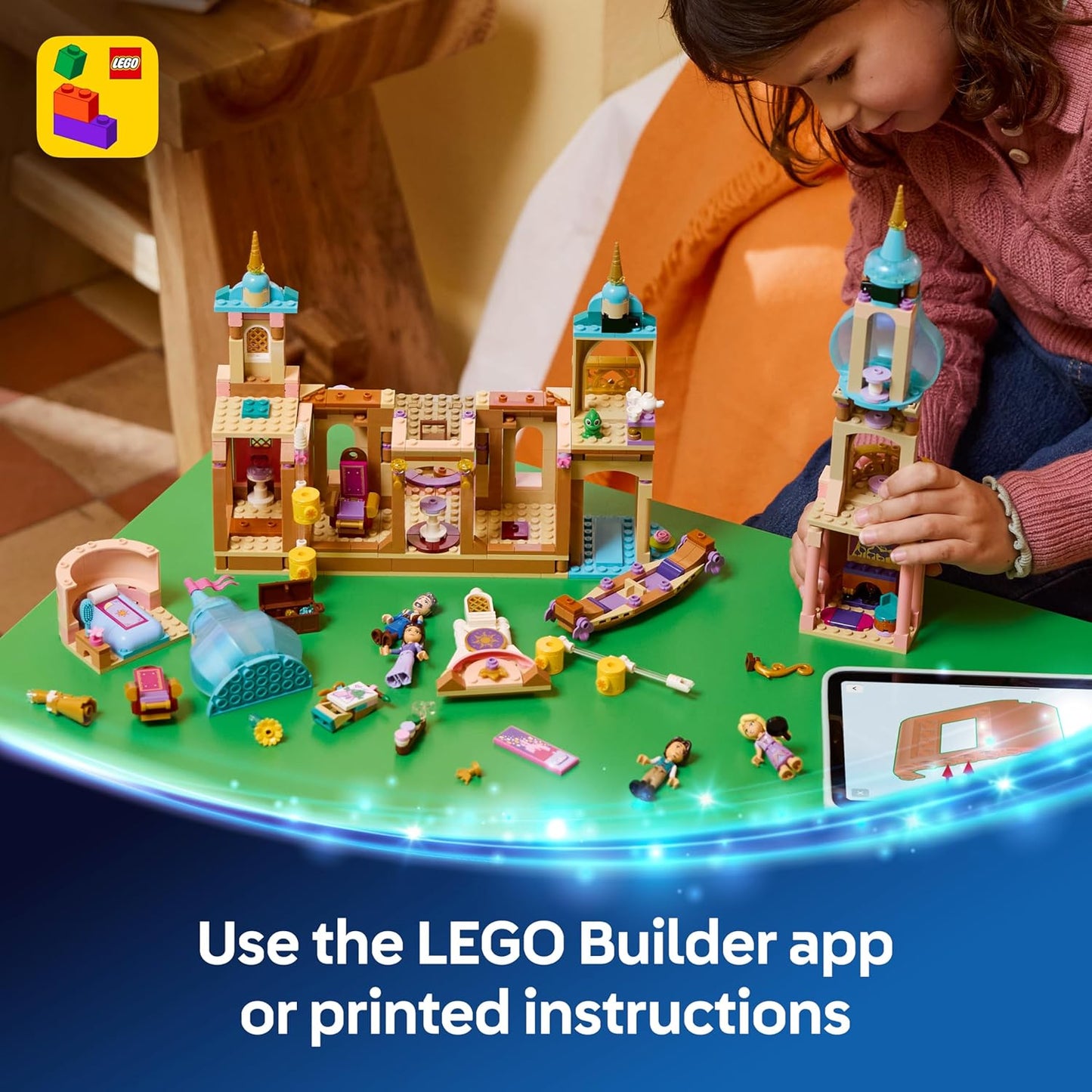 LEGO Disney 43297 Rapunzel's Castle