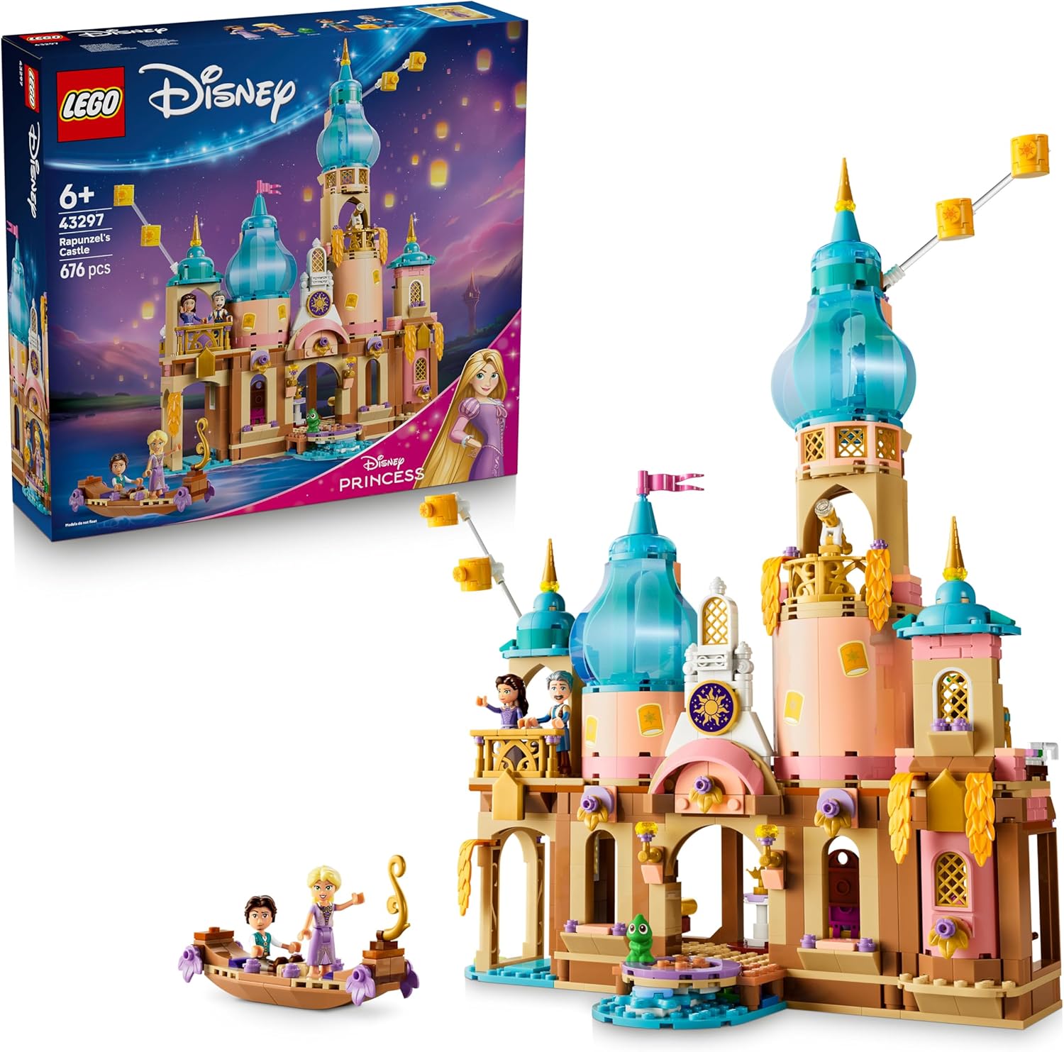 LEGO Disney 43297 Rapunzel's Castle