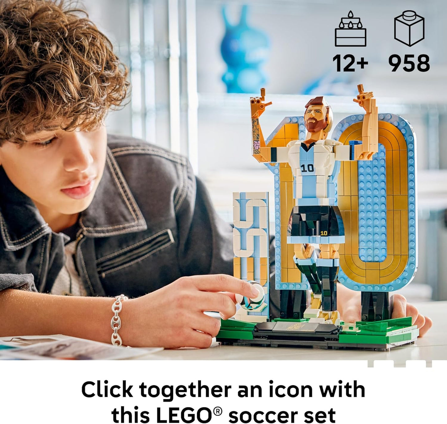 LEGO Edition 43015 Lionel Messi – Soccer Legend