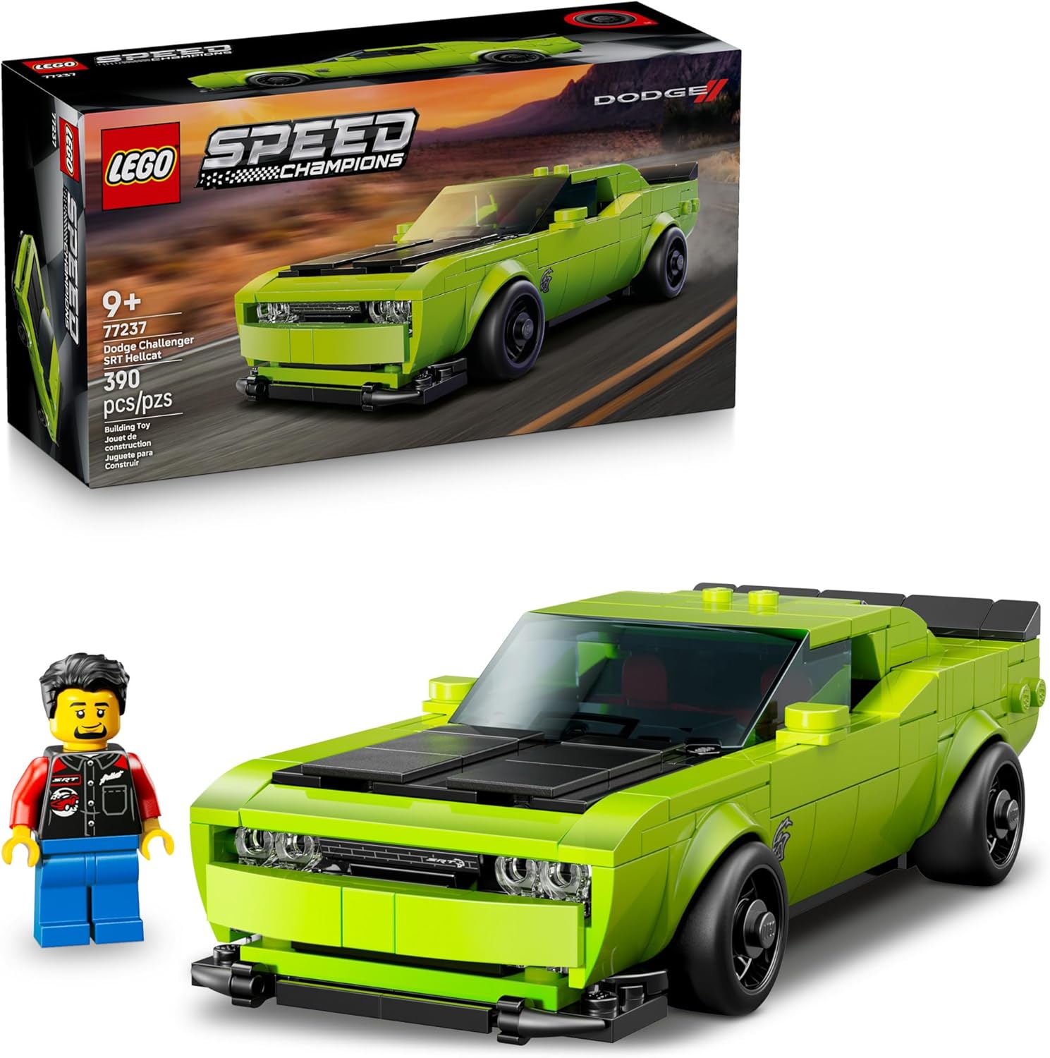 LEGO Speed Champions 77237 Dodge Challenger SRT Hellcat
