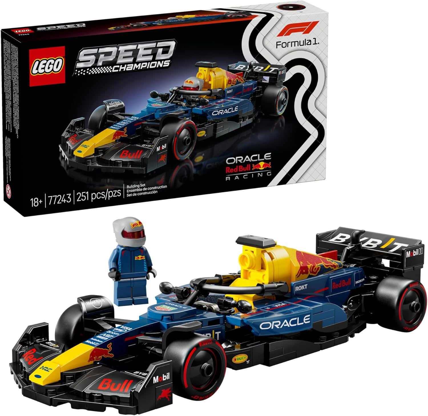 LEGO Speed Champions 77243 Oracle Red Bull Racing RB20 F1