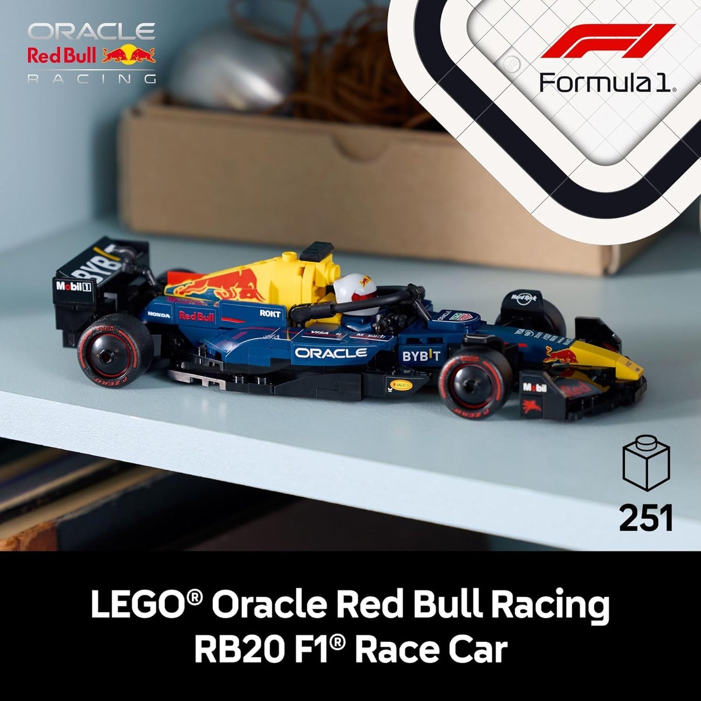 LEGO Speed Champions 77243 Oracle Red Bull Racing RB20 F1