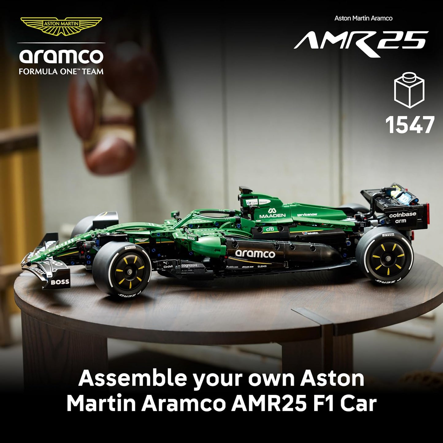 LEGO Technic 42240 Aston Martin Aramco AMR25 F1® Car