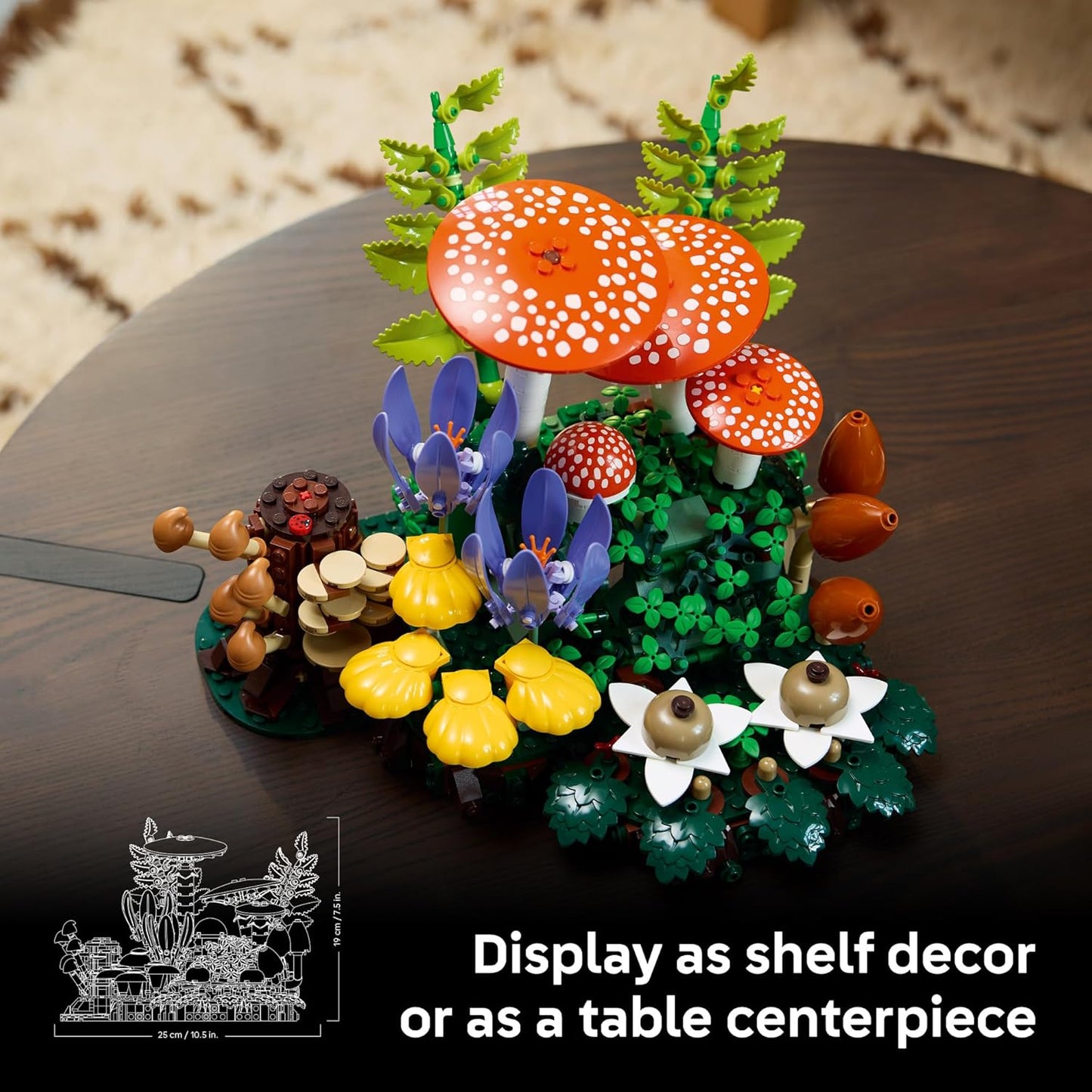 LEGO The Botanical Collection 11505 Woodland Mushrooms