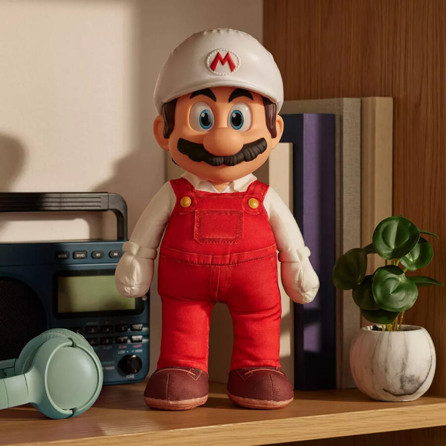 Super Mario Galaxy - Fire Mario Plush