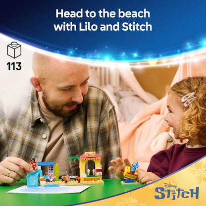 LEGO Disney 43280 Beach Fun with Lilo & Stitch