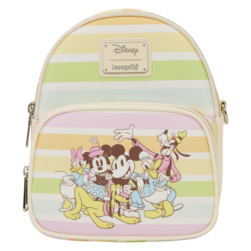 Loungefly Disney Mini Backpack - Mickey Rainbow & Friends