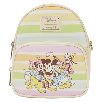 Loungefly Disney Mini Backpack - Mickey Rainbow & Friends