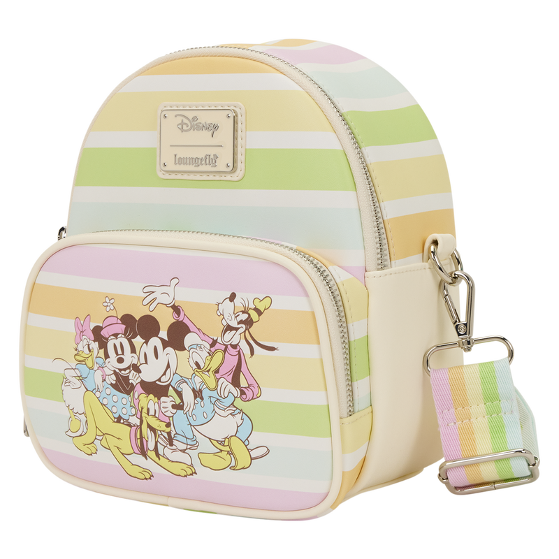 Loungefly Disney Mini Backpack - Mickey Rainbow & Friends