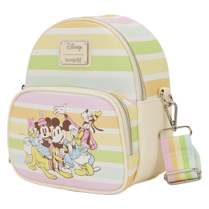 Loungefly Disney Mini Backpack - Mickey Rainbow & Friends