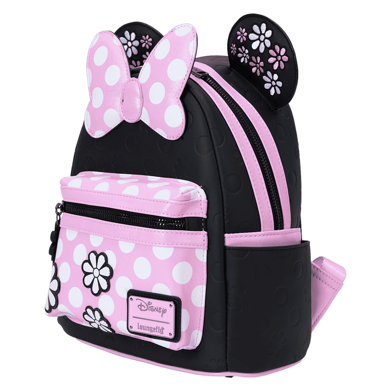 Loungefly Disney Mini Backpack - Minnie Floral Rock the Dots