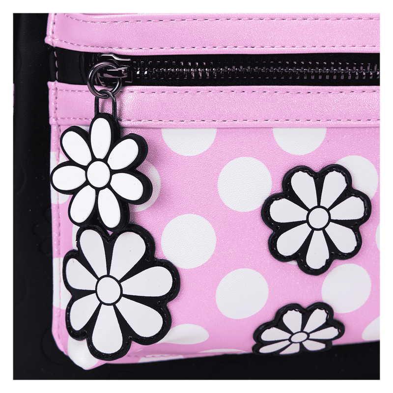 Loungefly Disney Mini Backpack - Minnie Floral Rock the Dots