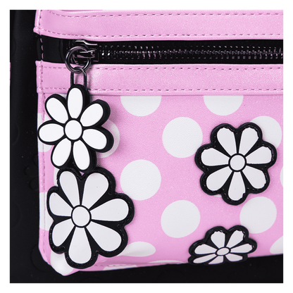 Loungefly Disney Mini Backpack - Minnie Floral Rock the Dots