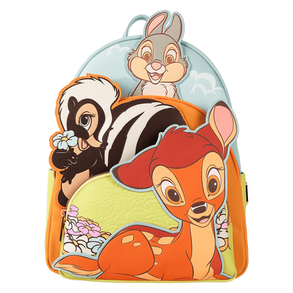 Loungefly Disney Mini Backpack - Triple Pocket Bambi & Friends
