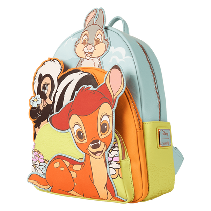 Loungefly Disney Mini Backpack - Triple Pocket Bambi & Friends