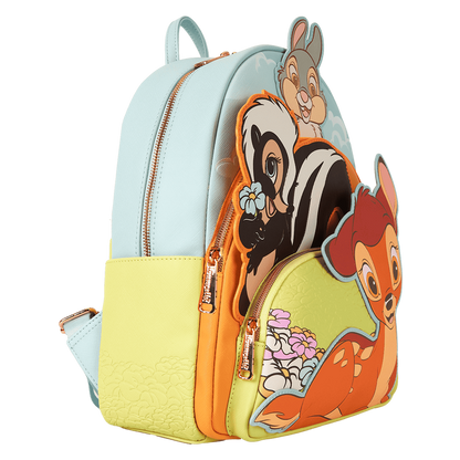 Loungefly Disney Mini Backpack - Triple Pocket Bambi & Friends