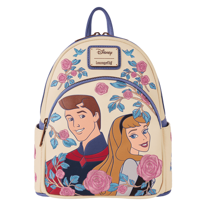 Loungefly Disney Mini Backpack - Aurora & Prince Phillip Floral