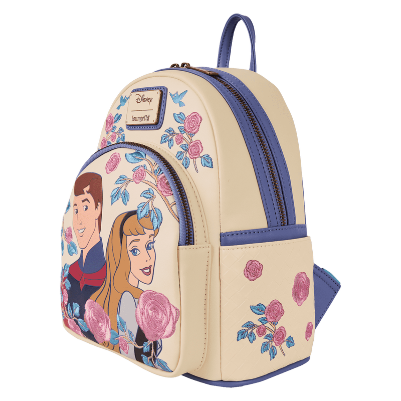 Loungefly Disney Mini Backpack - Aurora & Prince Phillip Floral