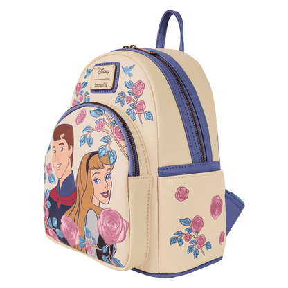 Loungefly Disney Mini Backpack - Aurora & Prince Phillip Floral