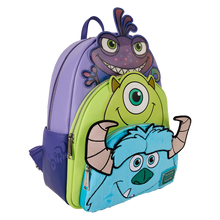 Loungefly Disney Mini Backpack - Monsters Inc Mike, Sulley & Randall