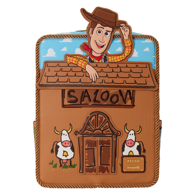 Loungefly Disney Mini Backpack - Toy Story 5 Woody Saloon