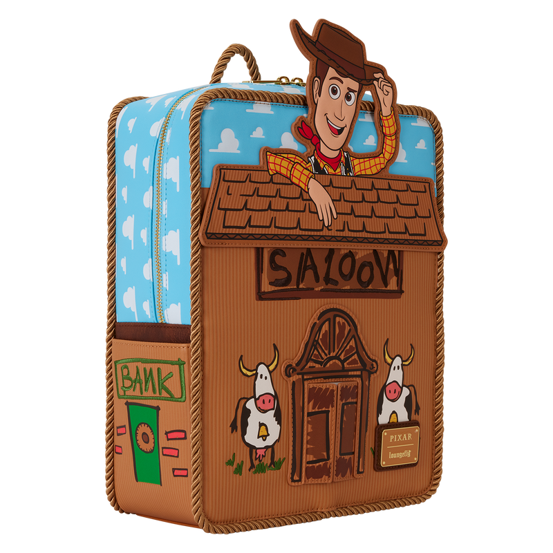 Loungefly Disney Mini Backpack - Toy Story 5 Woody Saloon
