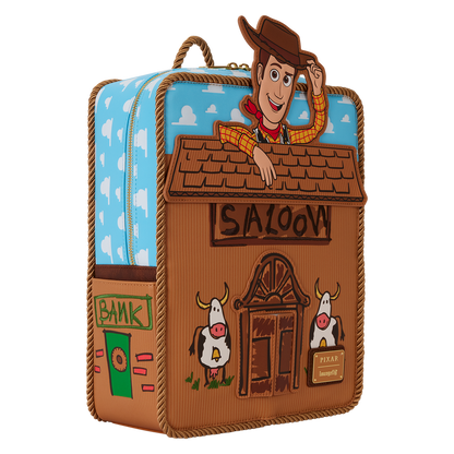 Loungefly Disney Mini Backpack - Toy Story 5 Woody Saloon