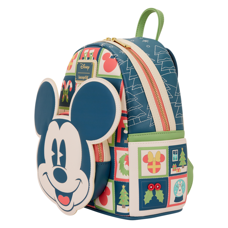 Loungefly Disney Mini Backpack - Mickey Mouse Holiday