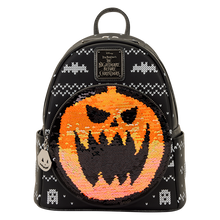 Loungefly Disney Mini Backpack - Christmas Jack Skellington Reversible Sequins