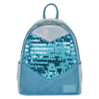 Loungefly Disney Mini Backpack - Elsa Glitter Sequin